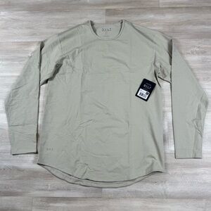 BYLT Drop Cut LUX Long Sleeve Stretch Athleisure Dust Gym Work Men’s Size XL NWT